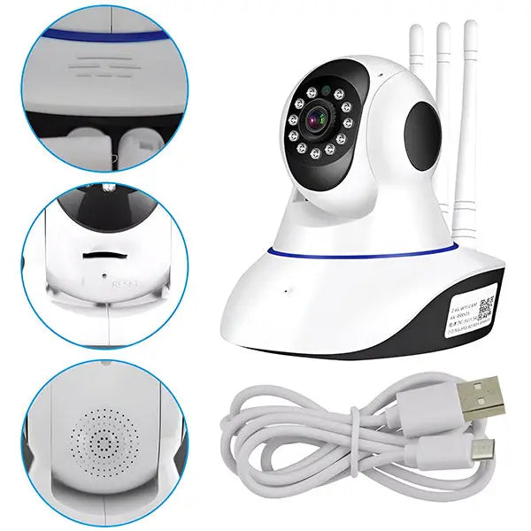 HD Night Vision Wi-Fi Indoor Security Camera