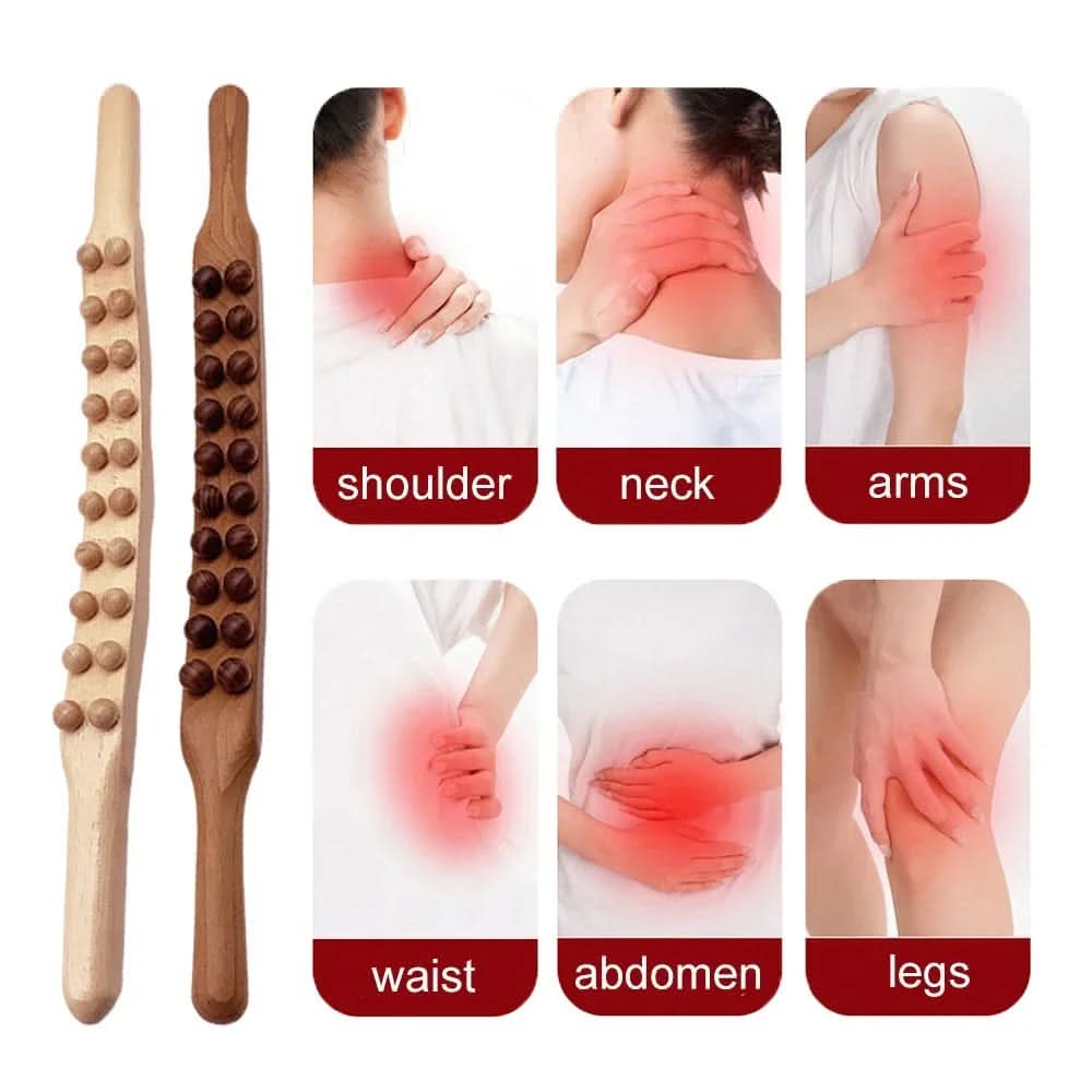 Handmade Wooden Gua Sha Massage Tool