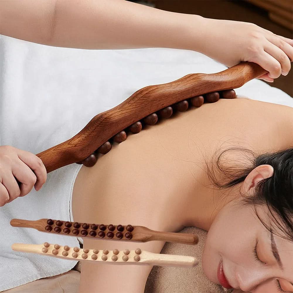 Handcrafted Wooden Gua Sha Massage Tool