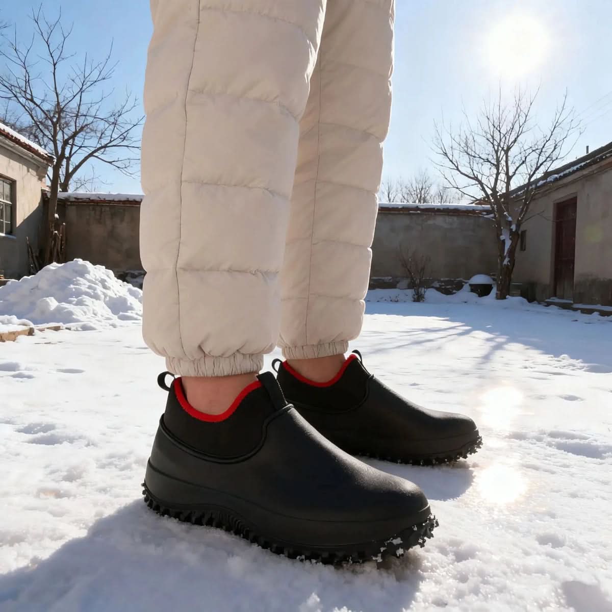 Waterproof Footwear with Reliable Grip for All-Day Comfort