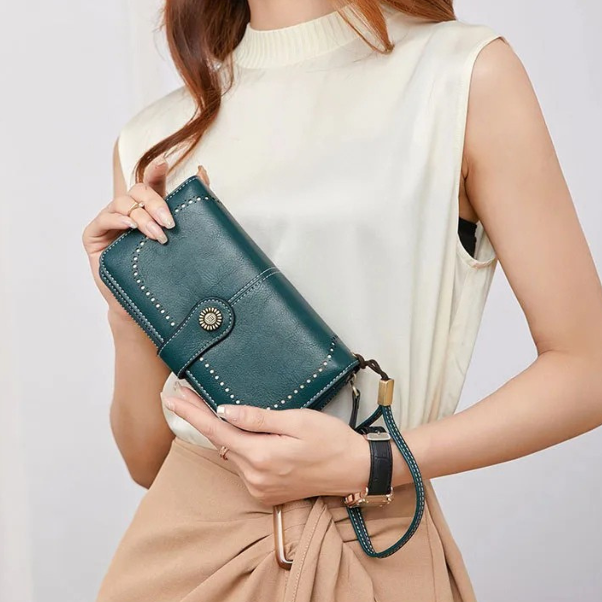 RFID Blocking Wallet for 24 Cards - Slim and Compact Design