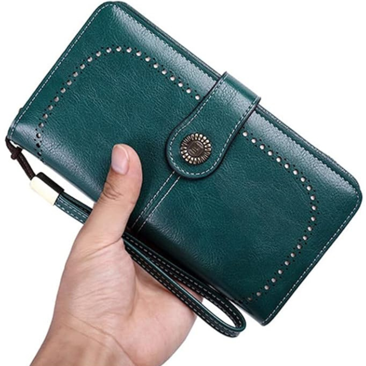 RFID Blocking Wallet for 24 Cards - Slim and Compact Design
