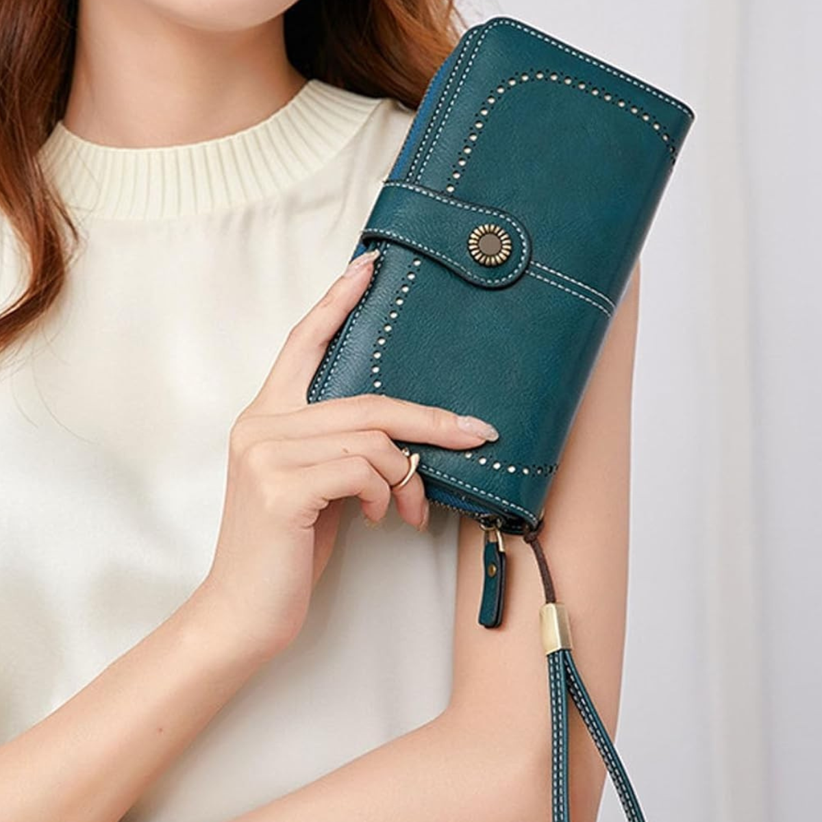 RFID Blocking Wallet for 24 Cards - Slim and Compact Design