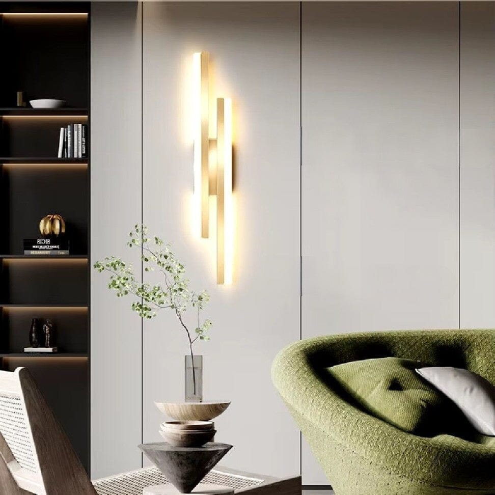 Sleek LED Wall Fixture - 12W Energy-Saving Design
