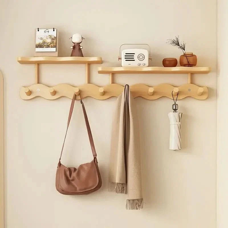 Wall-Mounted Organizer Rack for Clutter-Free Home Storage
