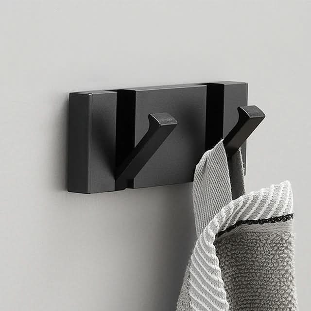 Foldable Wall Hook | Adhesive or Screw Mount | Aerospace Aluminum