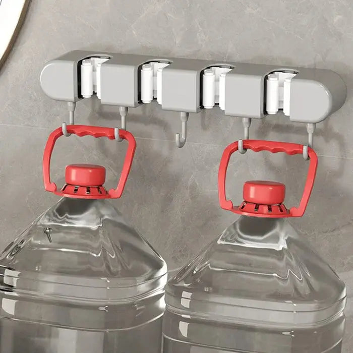 Tool Organizer for Brooms and Mops - Wall-Mounted Storage Solution