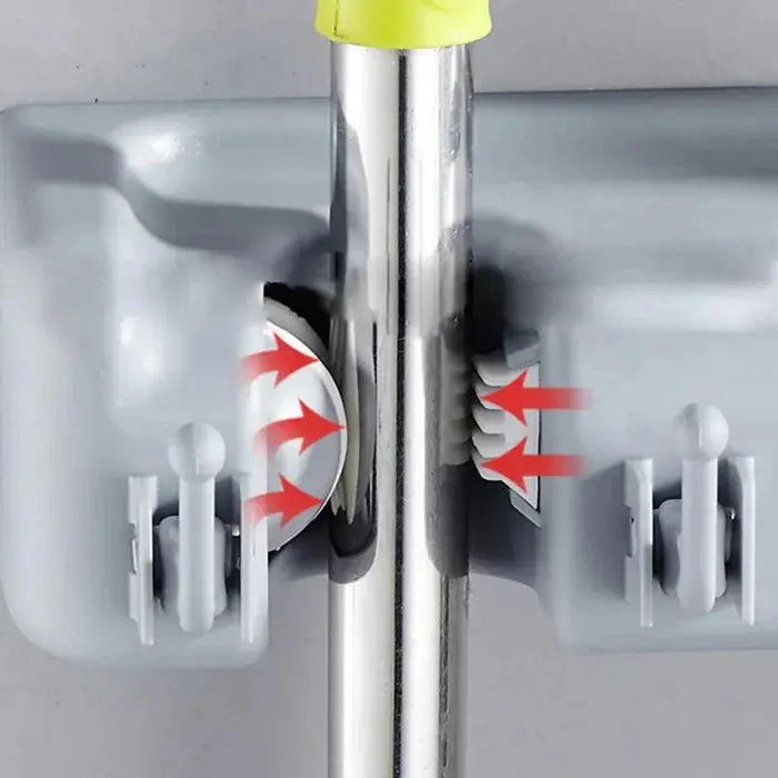 Tool Organizer for Brooms and Mops - Wall-Mounted Storage Solution