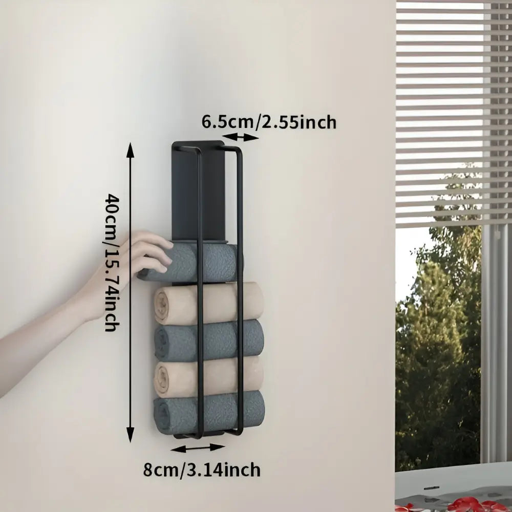 Wall-Mounted Towel Rack – Maximize Space, Reduce Bathroom Clutter