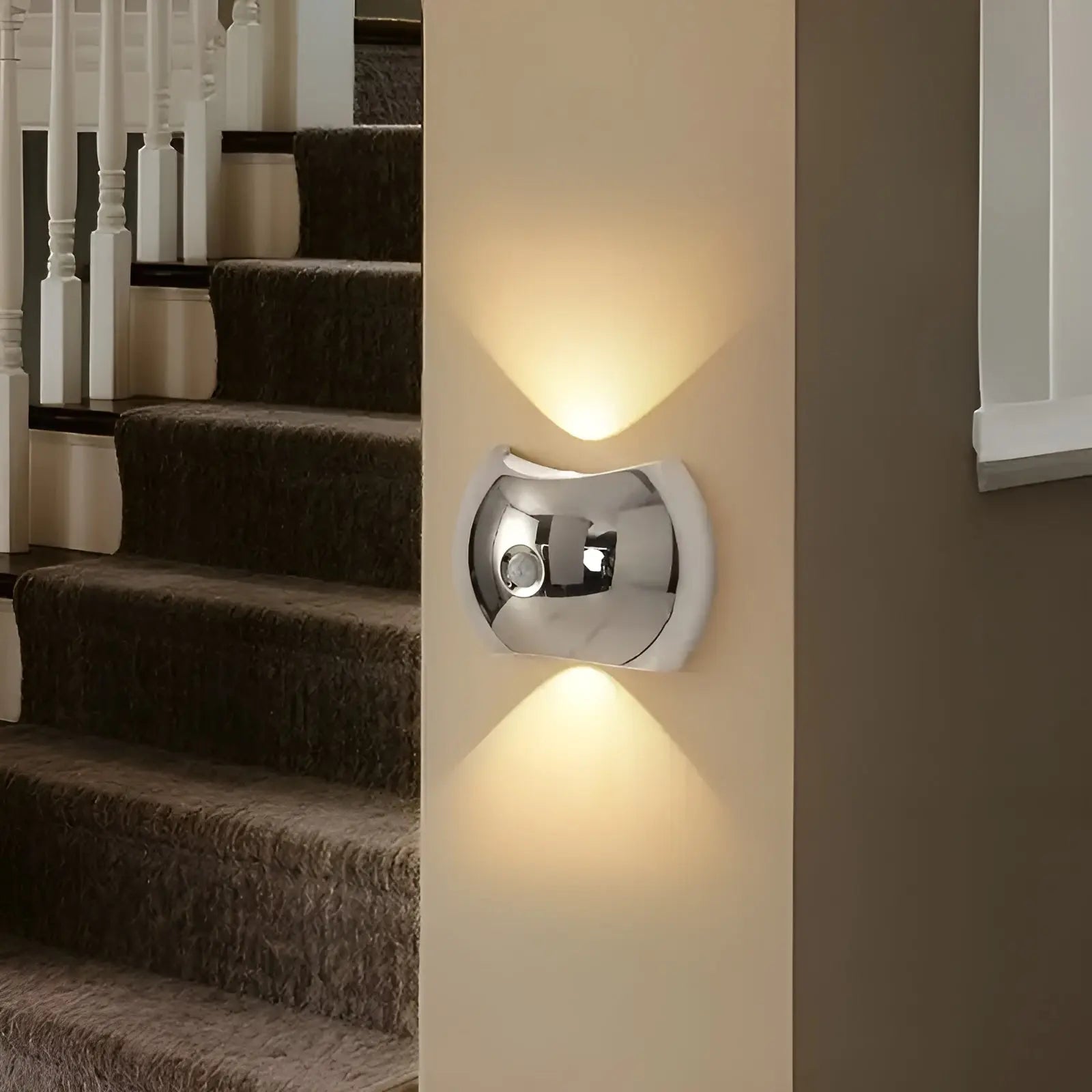 Motion Sensor LED Wall Light with Rechargeable Battery and Magnetic Mount