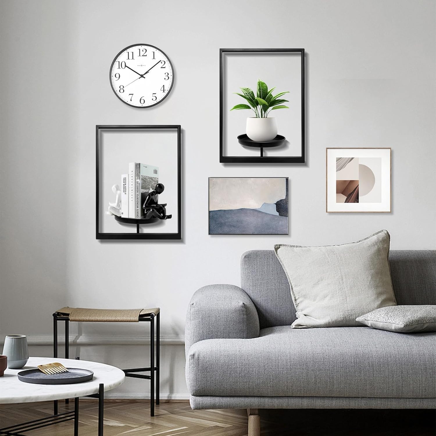 Wall Plant Holder | Space-Saving Metal Design