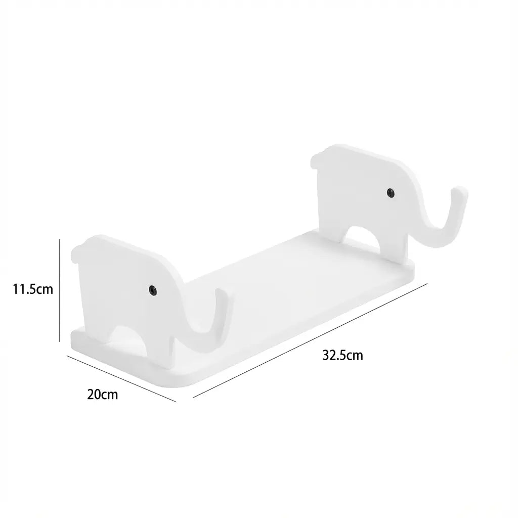 Elephant Design Wall-Mounted Shelf