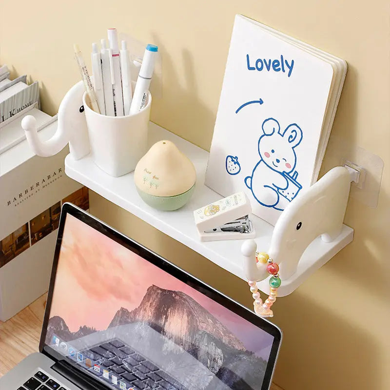 Elephant Design Wall-Mounted Shelf
