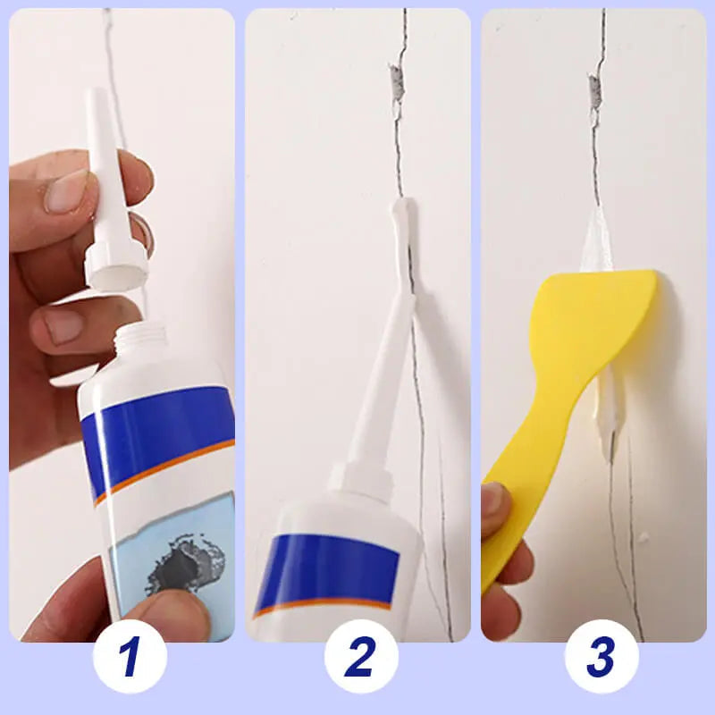 Ready-to-Use Wall Filler 200 g – No Mixing, Sandable, Set of 2