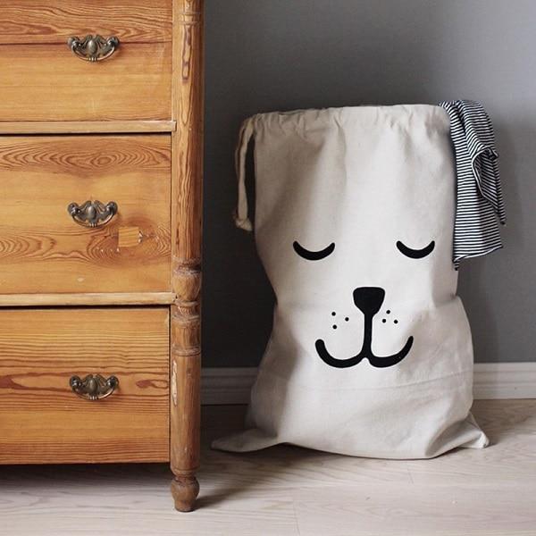 Chic Storage Solution – Quote Laundry Basket