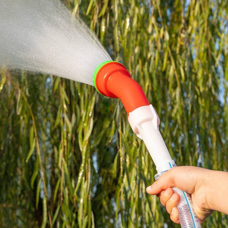 Water Distribution Hose with Drip-Free Connection and Gentle Spray