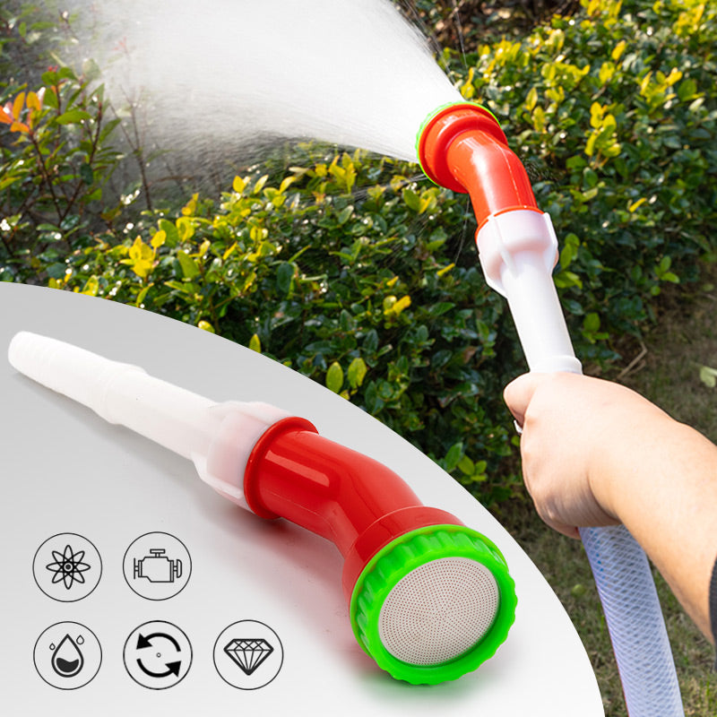 Water Distribution Hose with Drip-Free Connection and Gentle Spray