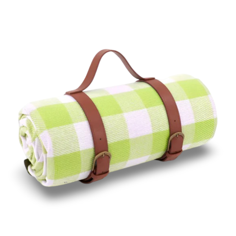 Foldable Picnic Blanket 200x200cm – Waterproof with Carry Handle