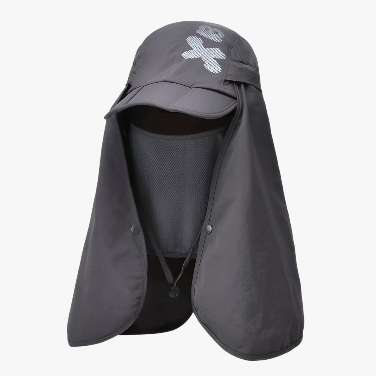 Foldable Water-Resistant UV Hat with Neck Shield