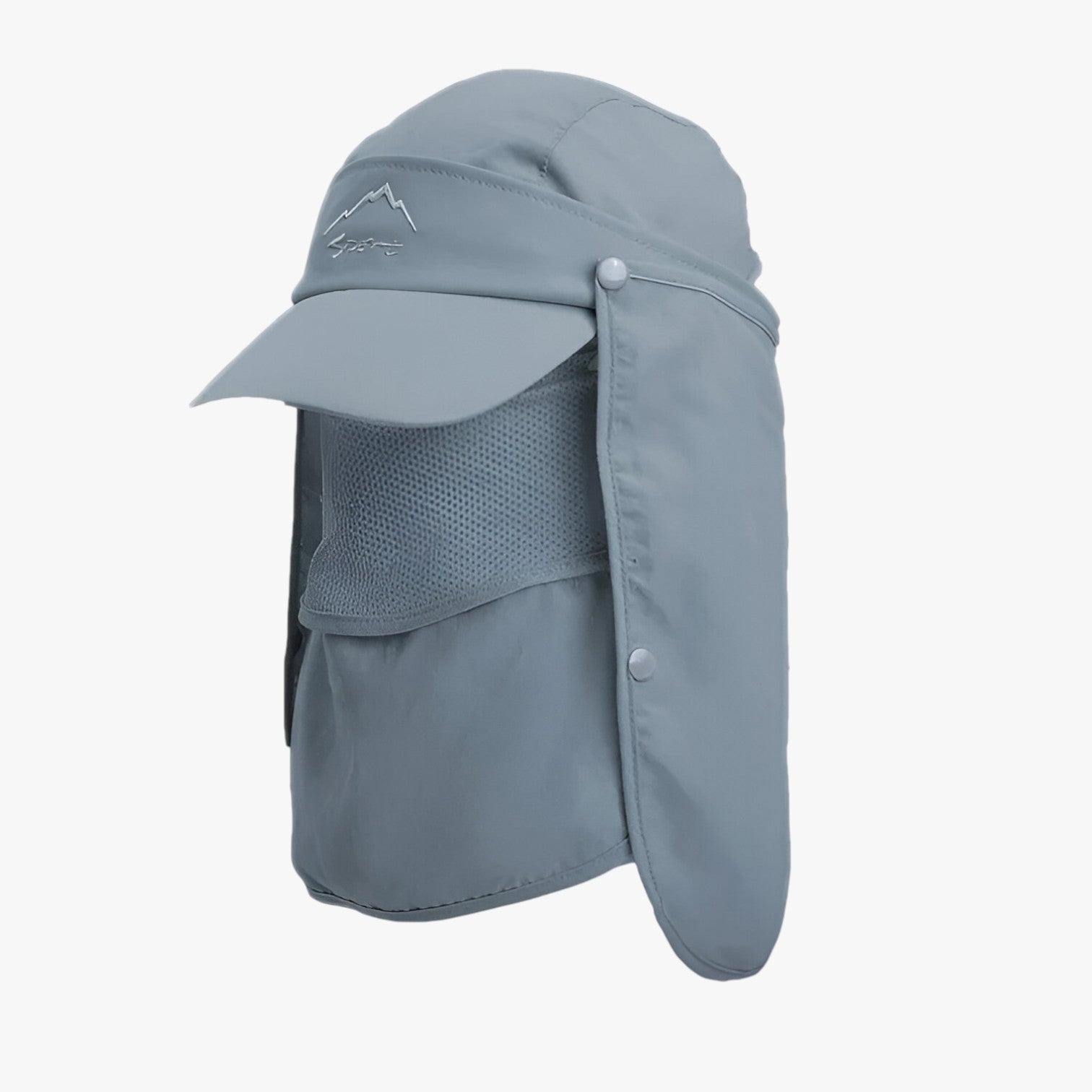 Foldable Water-Resistant UV Hat with Neck Shield