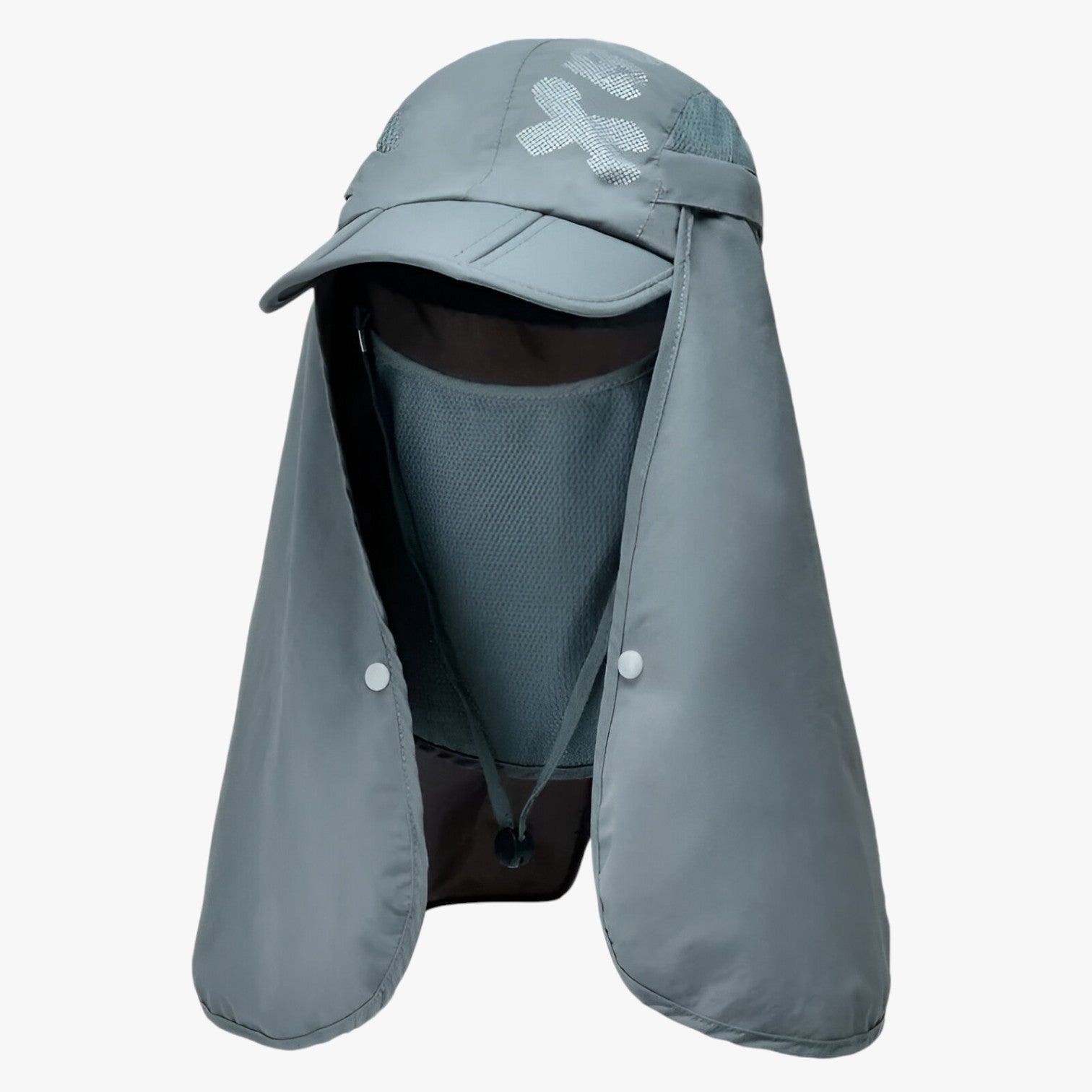 Foldable Water-Resistant UV Hat with Neck Shield