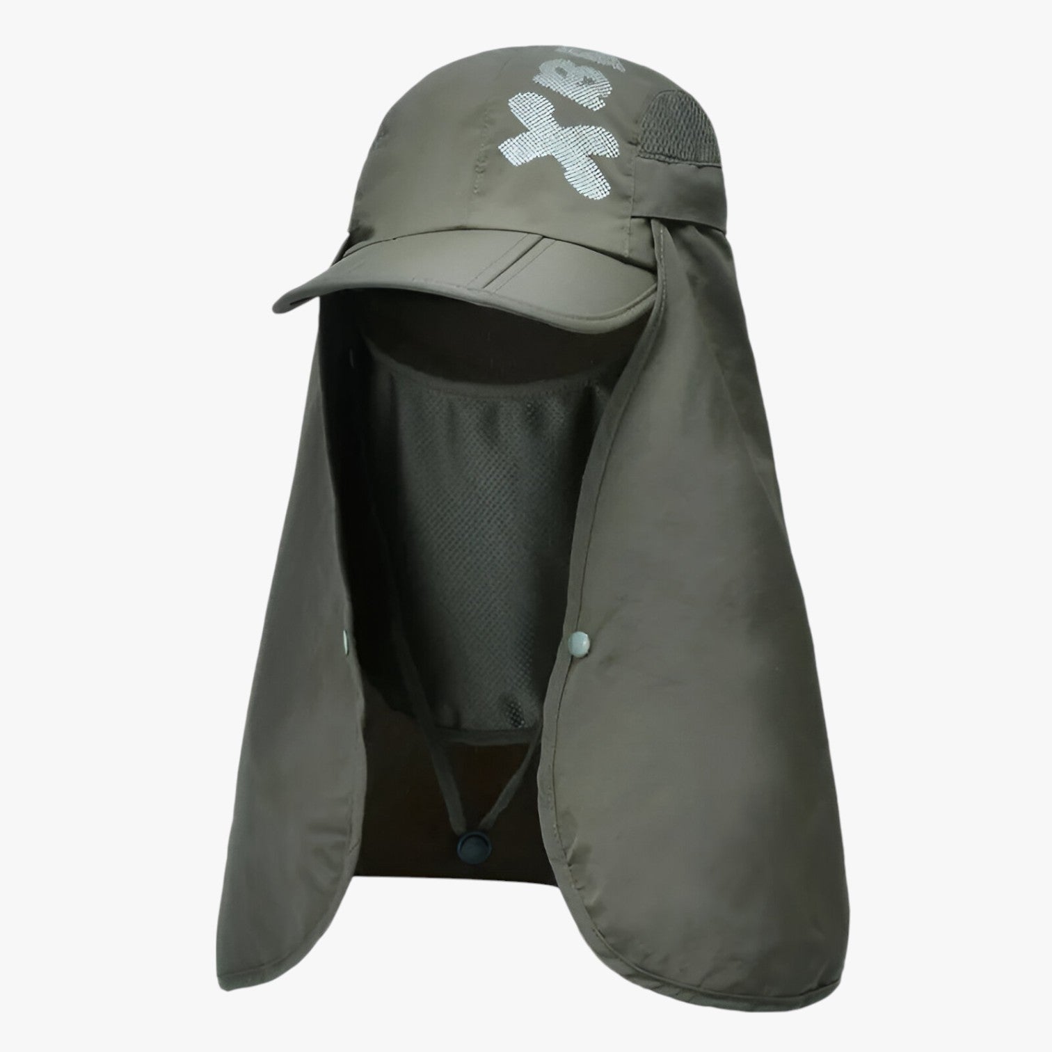 Foldable Water-Resistant UV Hat with Neck Shield