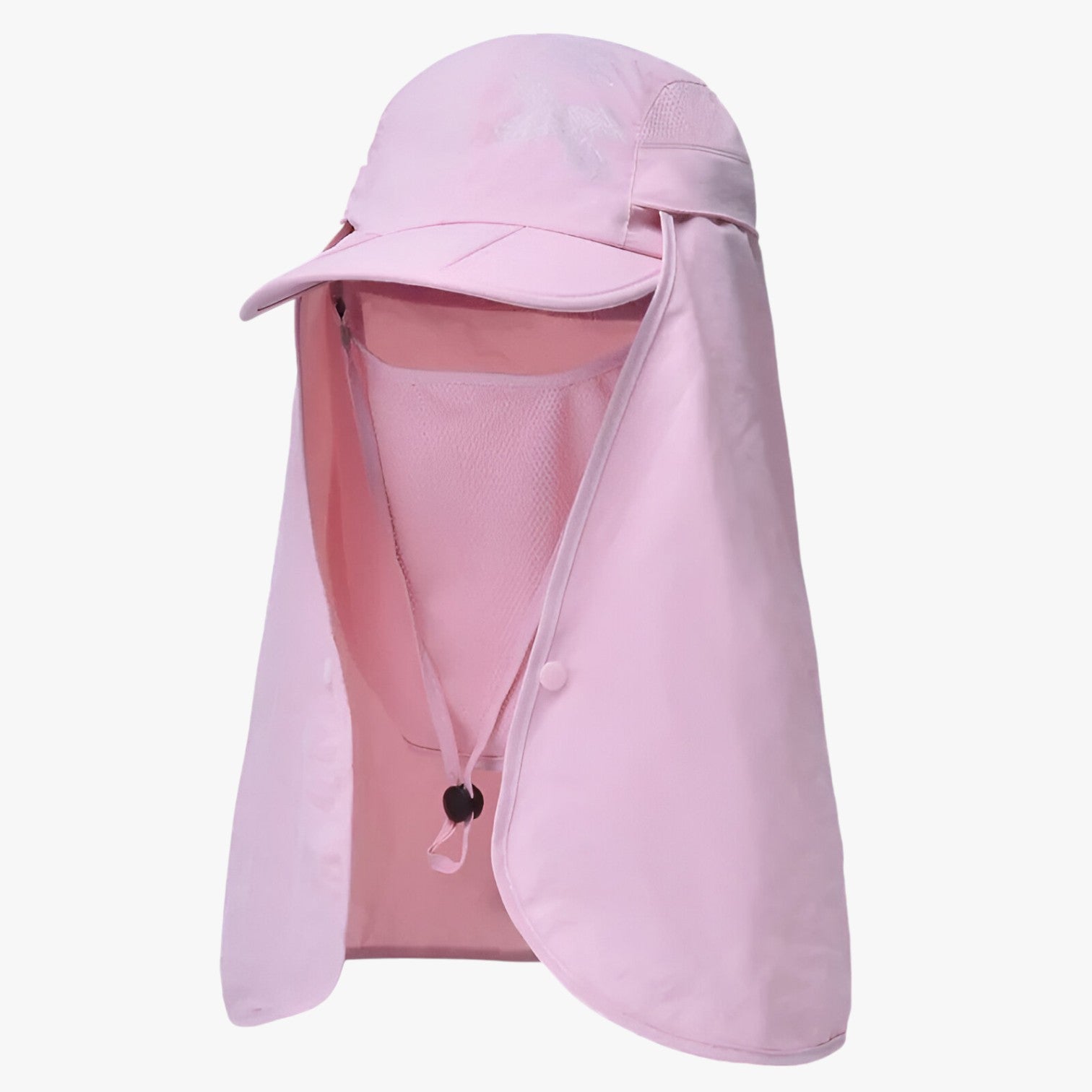 Foldable Water-Resistant UV Hat with Neck Shield