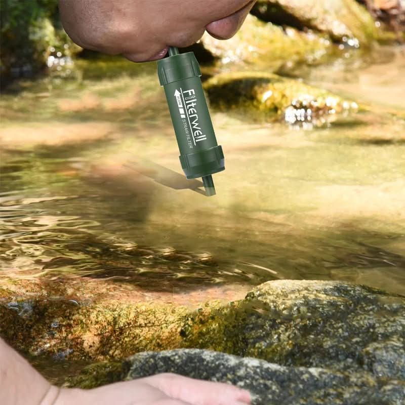 Compact Water Purifier Straw for Outdoor Adventures