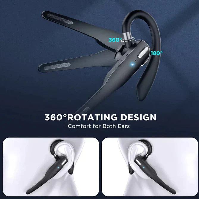 High-Fidelity Bluetooth Headphones with Dual Mic Noise Reduction