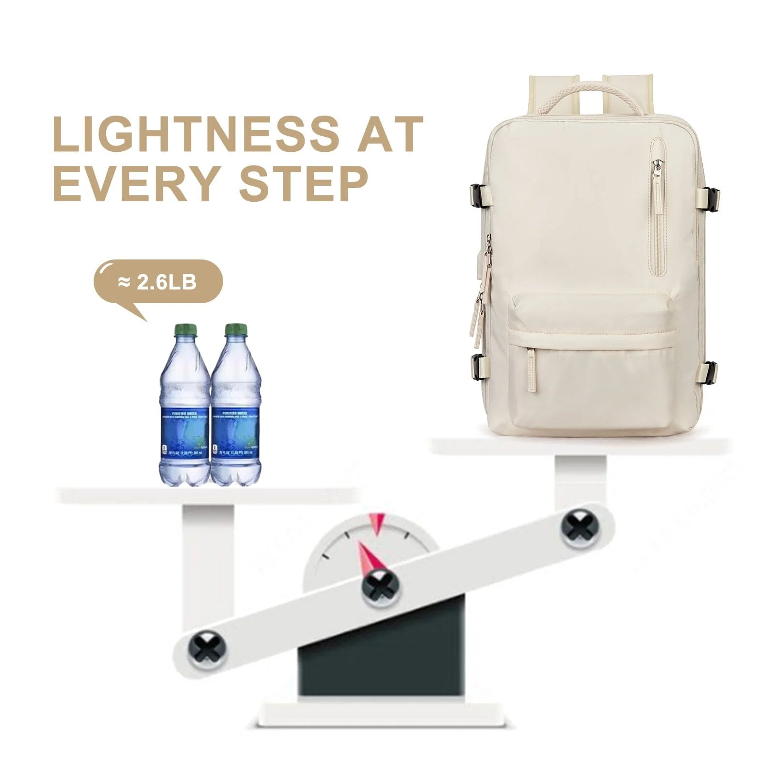 Adventure-Ready Waterproof Backpack with USB Charging Port