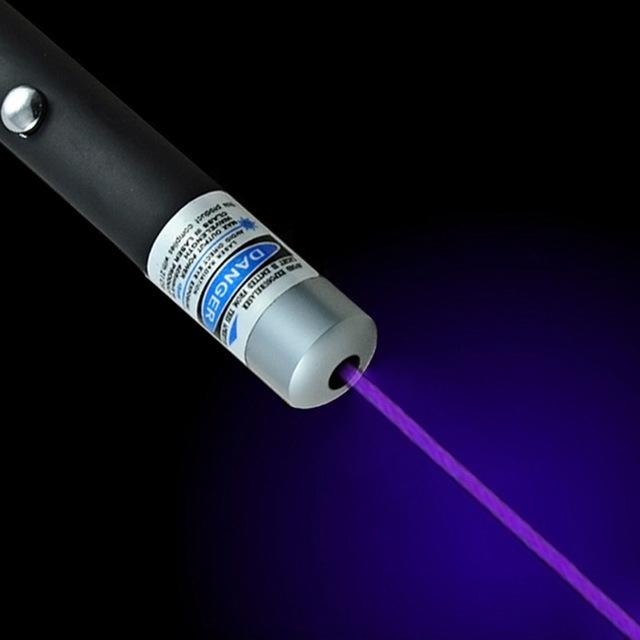 Three-Color Laser Pointer – Red, Green, Blue-Violet