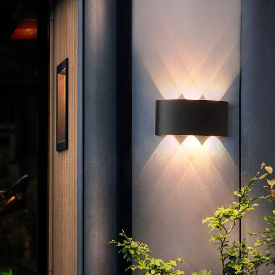 BrilliantBeam - Weather-Resistant LED Wall Light for Outdoor Spaces