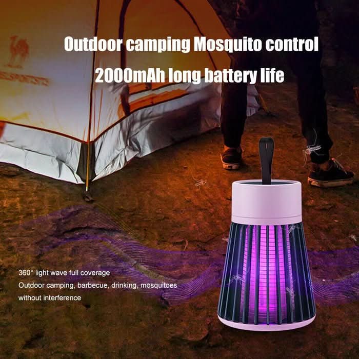 Rechargeable UV Mosquito Trap with Silent Air Suction – No Chemicals