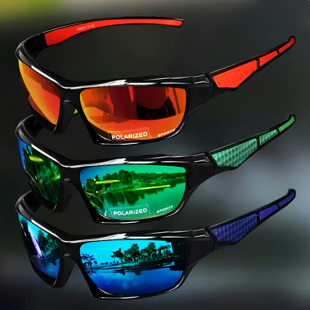 UV400 Protective Polarized Sunglasses for Sports Activities