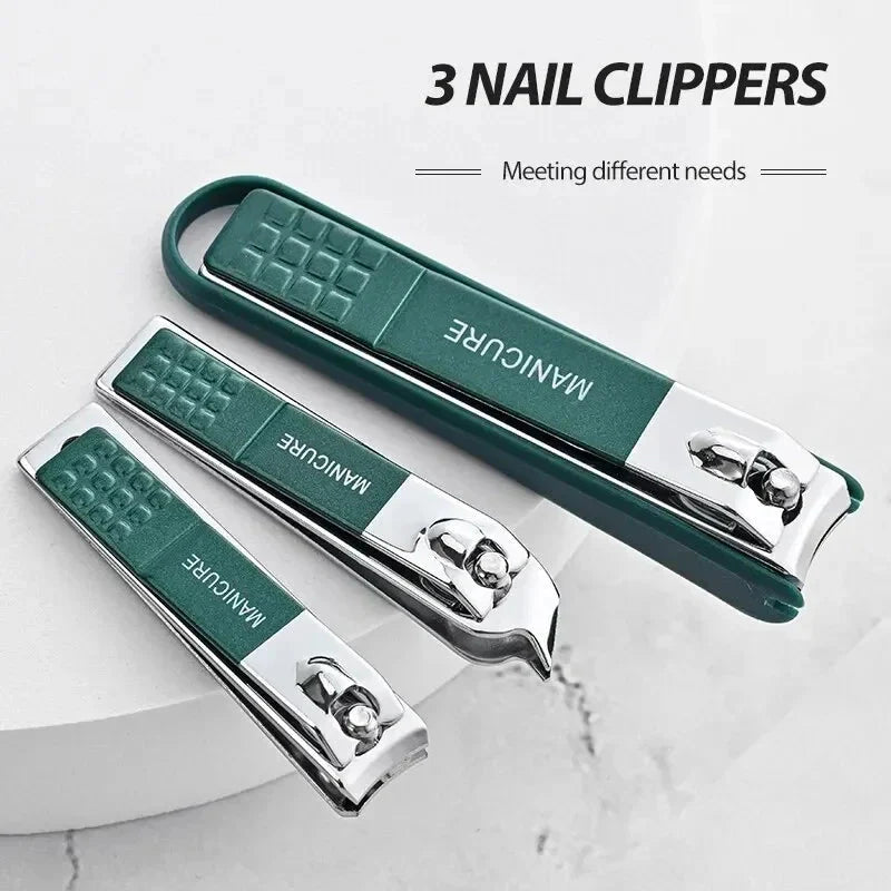 Nail Clipper Kit in Stainless Steel with Nail File