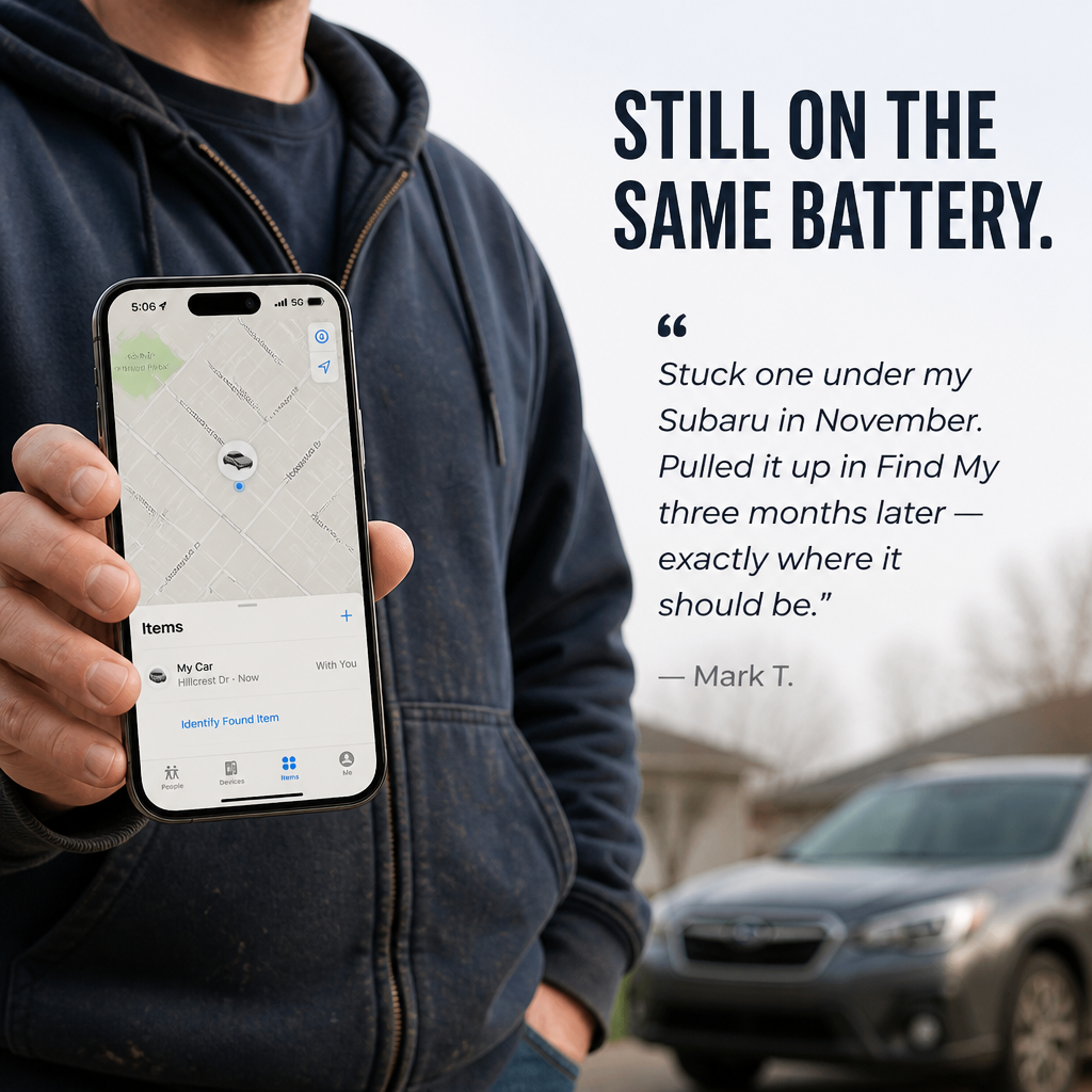StealthStick™ — Conceal It Beneath Your Car, Track It From Anywhere