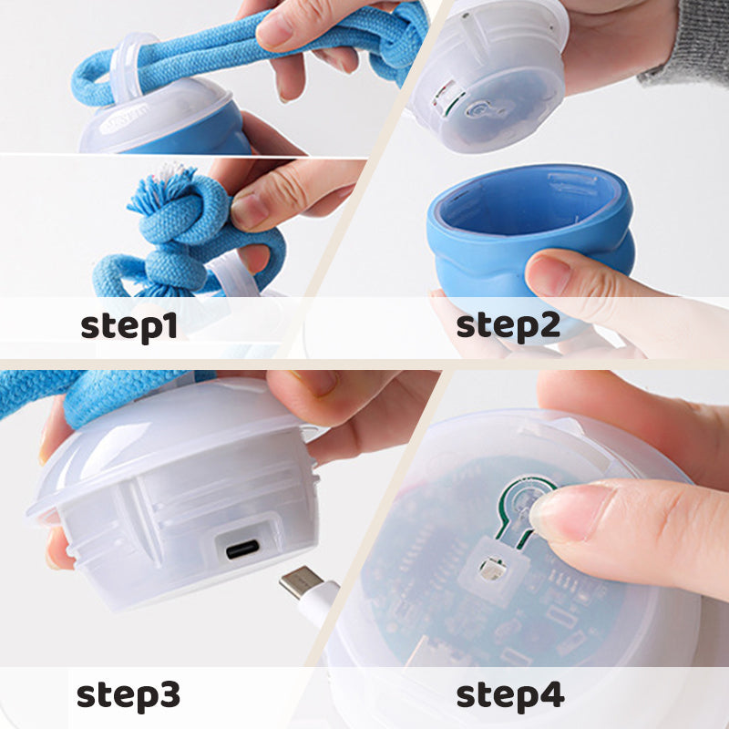 Sound-Activated LED Electronic Toy for Dogs