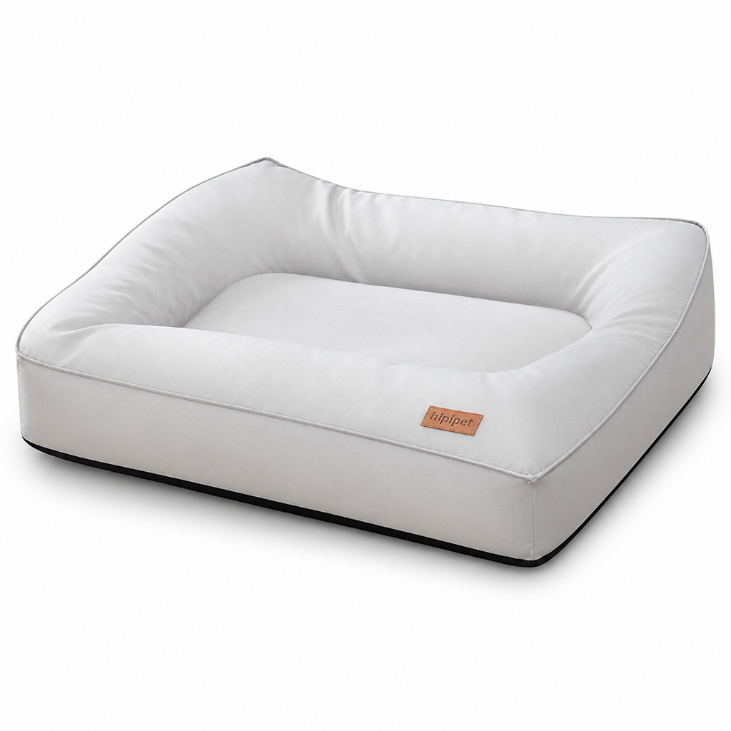 Orthopedic Plush Dog Bed (Removable & Washable Cover)