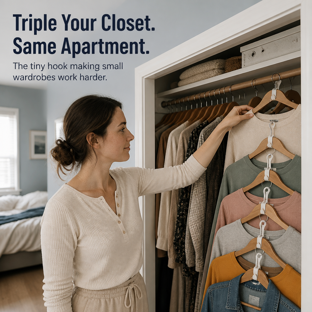 ClariHanger™ — Expand Your Closet Space Threefold Instantly Without Discarding Any Clothes