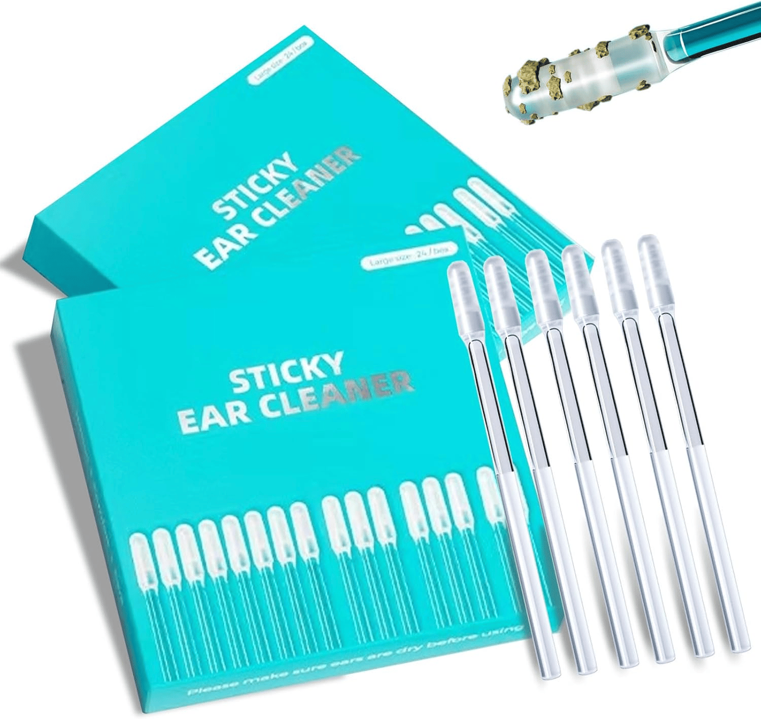 Sticky Tip Reusable Ear Cleaning Tool