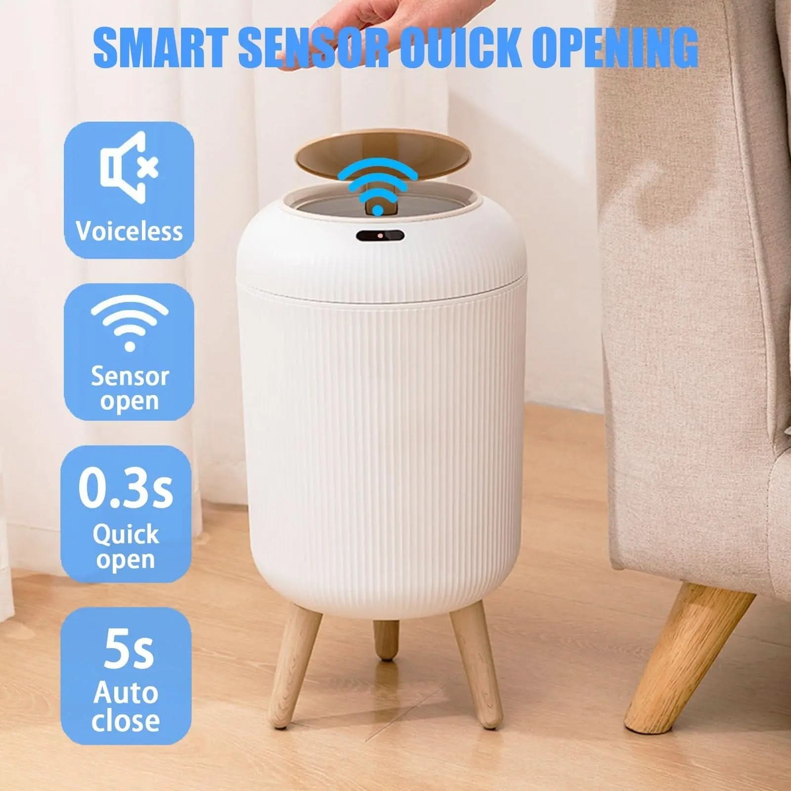Intelligent Motion-Activated Waste Bin