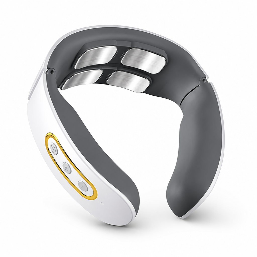 4D Smart Heated Rechargeable Neck & Shoulder Massager