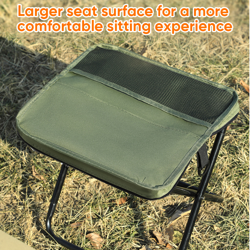 Portable Chair and Foldable Stool Backpack for Fishing and Camping