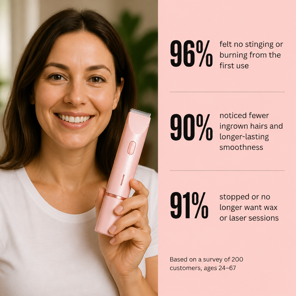 LumeaSilk™ — Trim the Bikini Line Free from Cuts, Burns, or Ingrown Hairs
