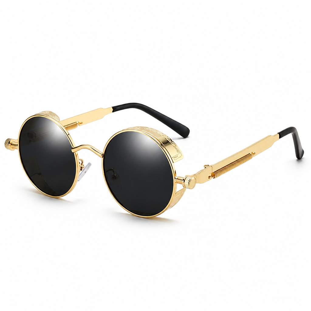 Polarized UV400 Vintage Alloy Sunglasses