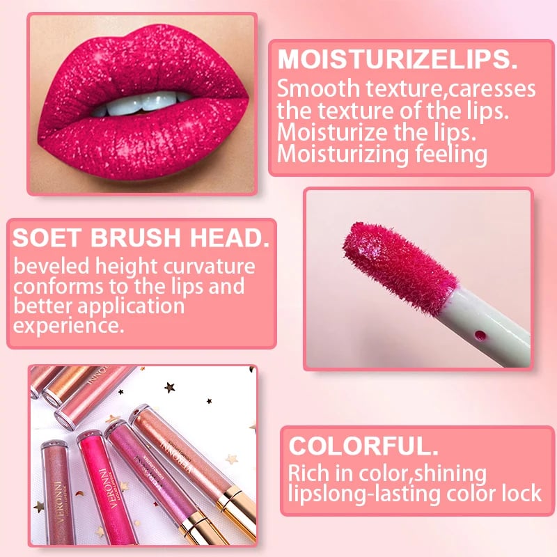 NovaLuxe™ Radiance Lip Gloss — Own Every Room with a 16-Hour Magnetic Glow