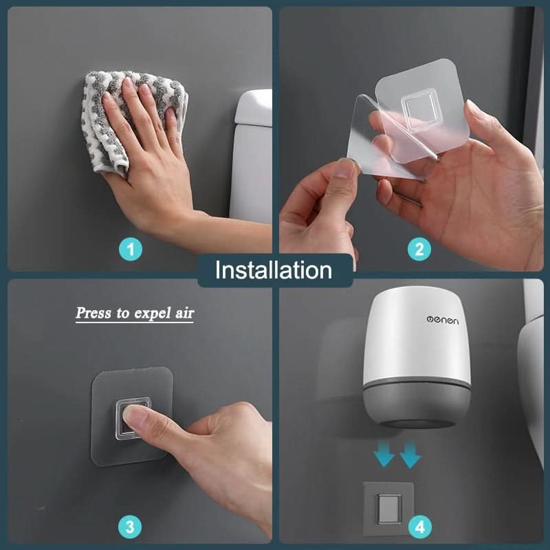 Silicone Toilet Brush Cleaning Kit