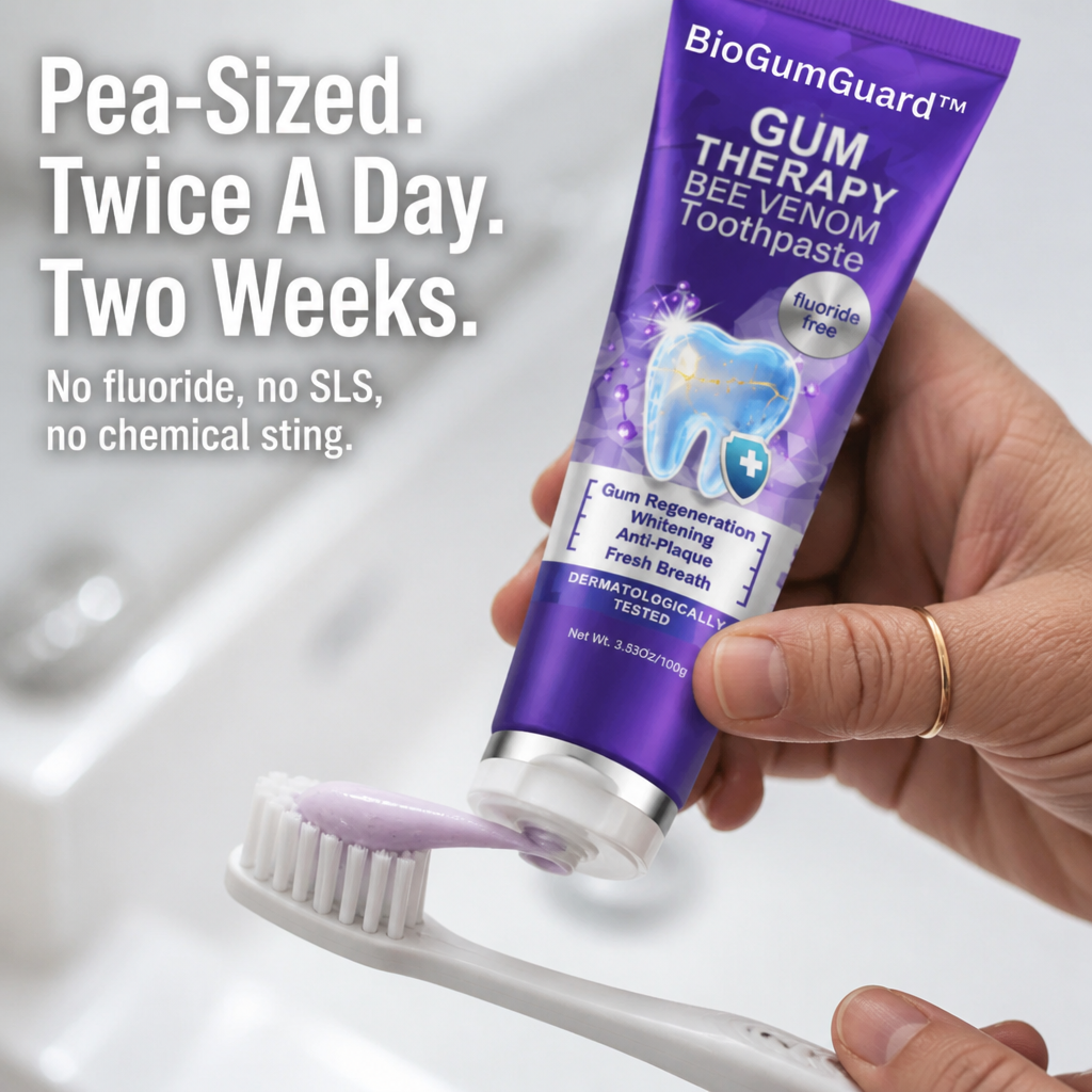 BioGumGuard™ — Calm Aching Gums, Stop Recession, and Preserve Your Teeth
