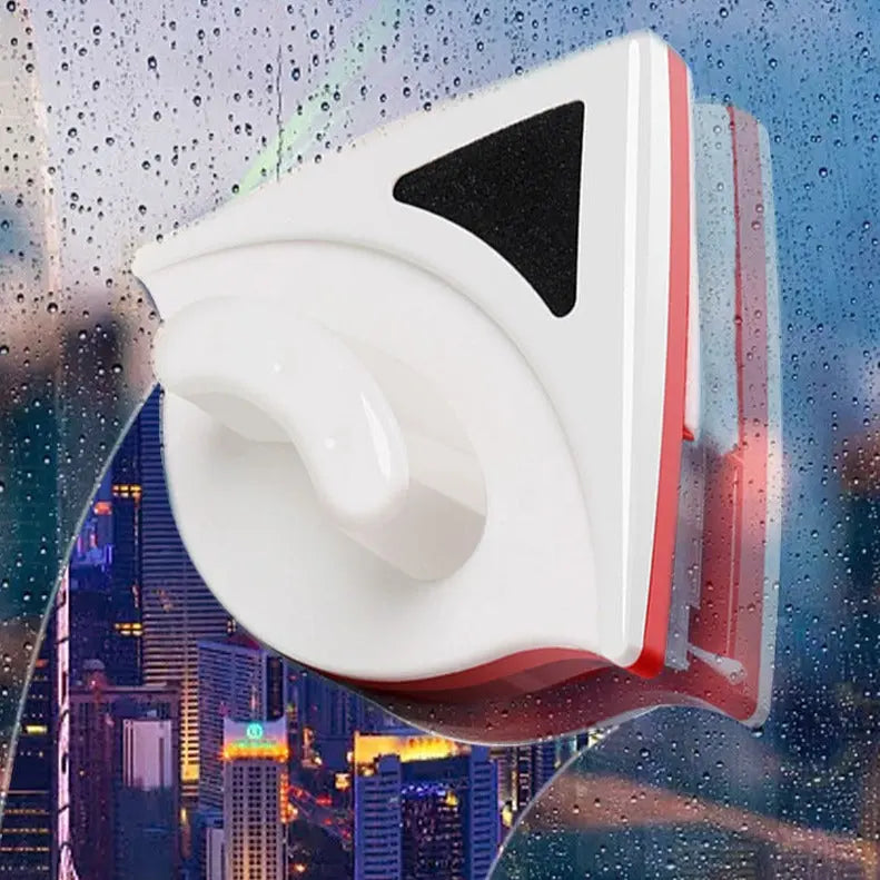 Double-Sided Glass Cleaner with Magnetic Design for Windows