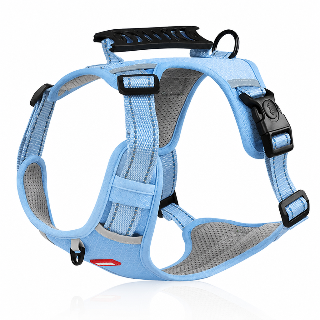 No-Pull Padded Adjustable Quick-Release Dog Harness